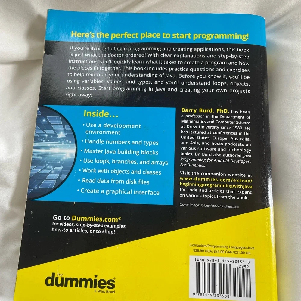 Beginning Programming With Java For Dummies Book - Picture 2 of 2